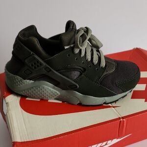 Nike Olive and Charcoal Athletic Shoes